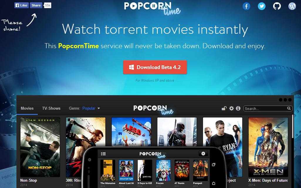 Popcorn Time Free Download Mac